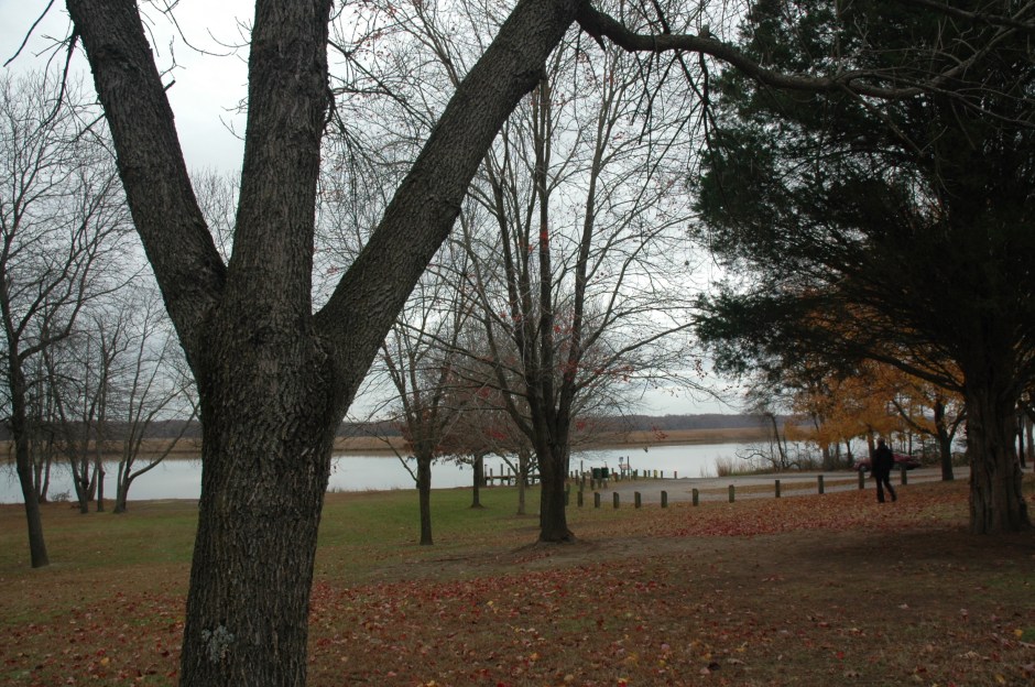 Approach to the boat ramp. Photo: Margaret Yocom, 2013.