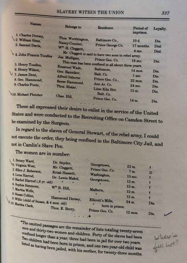 From _Free at Last_, ed. Ira Berlin et.al. The New Press, 1992.